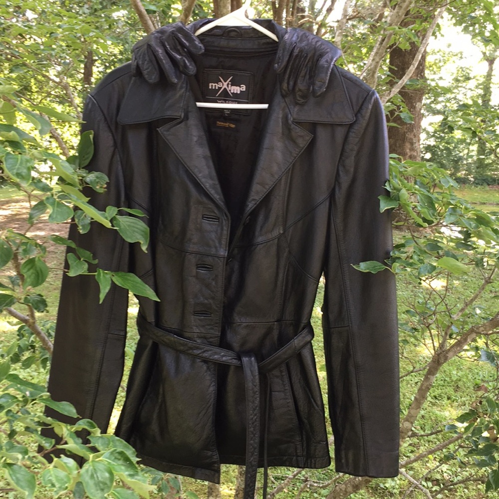Vintage Jacket by Maxima Wilson Leather